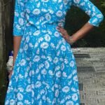 A Line Top Plus Bottom Blue