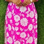 Slitted Top Plus Bottom Magenta