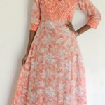 A Line Top Plus Bottom Peach