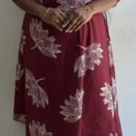 A Line Top Plus Bottom Light Maroon