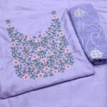 Un Stitched Salwar Suits- Lavander