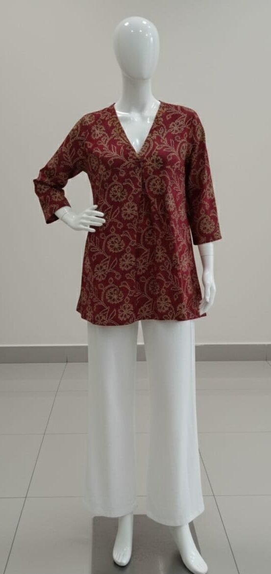 WhatsApp Image 2026-01-14 at 5.23.49 PM Short Top Brown - Image 1