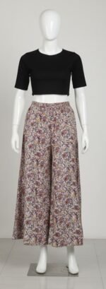 -Palazzo Black+Yellow+Red