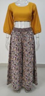 -Palazzo Maroon+yellow