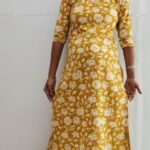 s-Slitted Top Plus Bottom Mustard Yellow