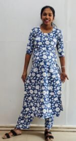 s-Slitted Top Plus Bottom Blue