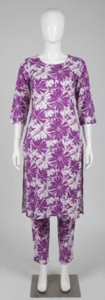 F-Slitted Top Plus Bottom Purple